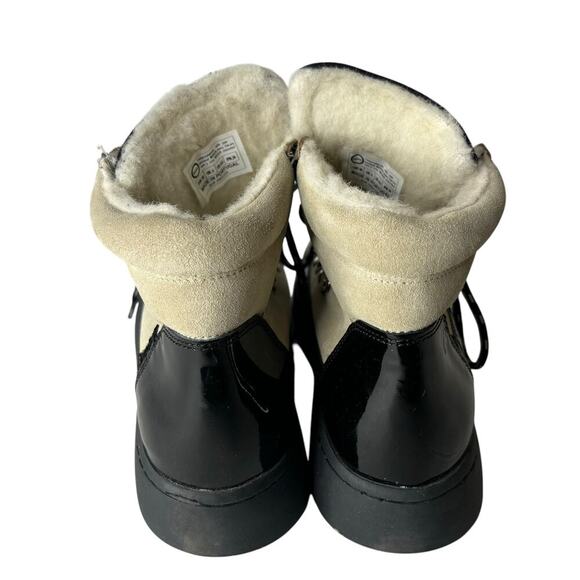 Woden Iris Mix Boots Leopard Size 6.5 - Picture 6 of 8